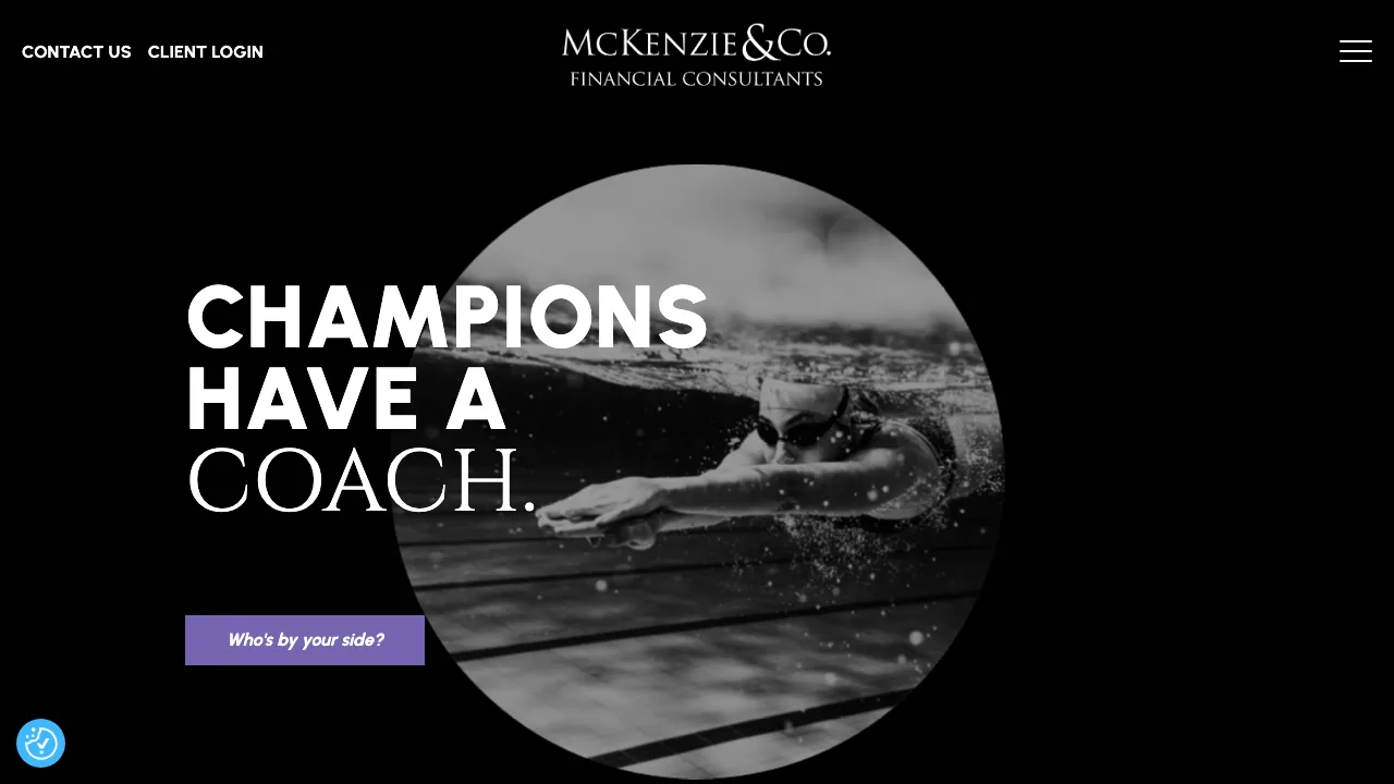 McKenzie & Co Financial Consultants website preview