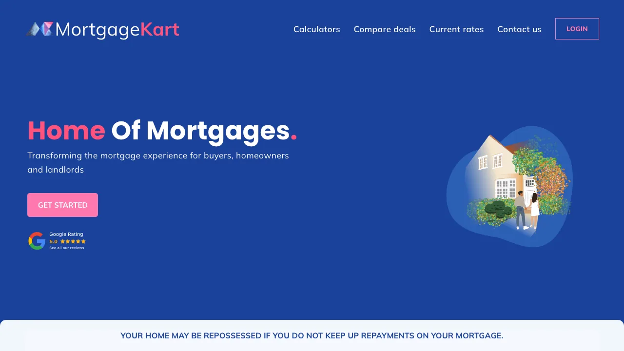 Mortgage Kart Advisors Limited website preview