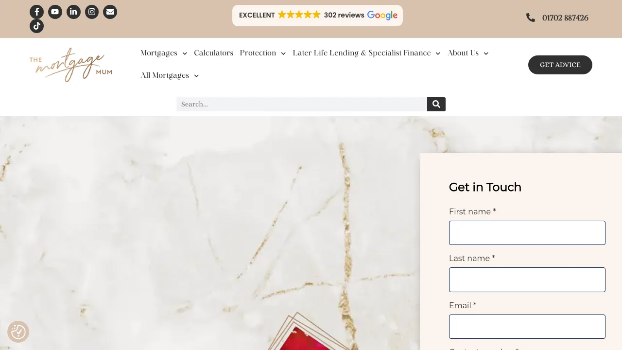 The Mortgage Mum website preview