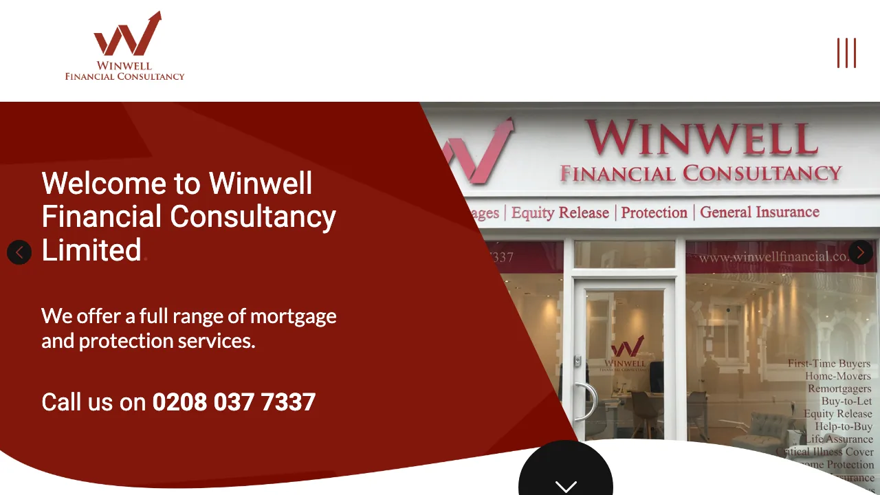 Winwell Financial Consultancy Ltd website preview