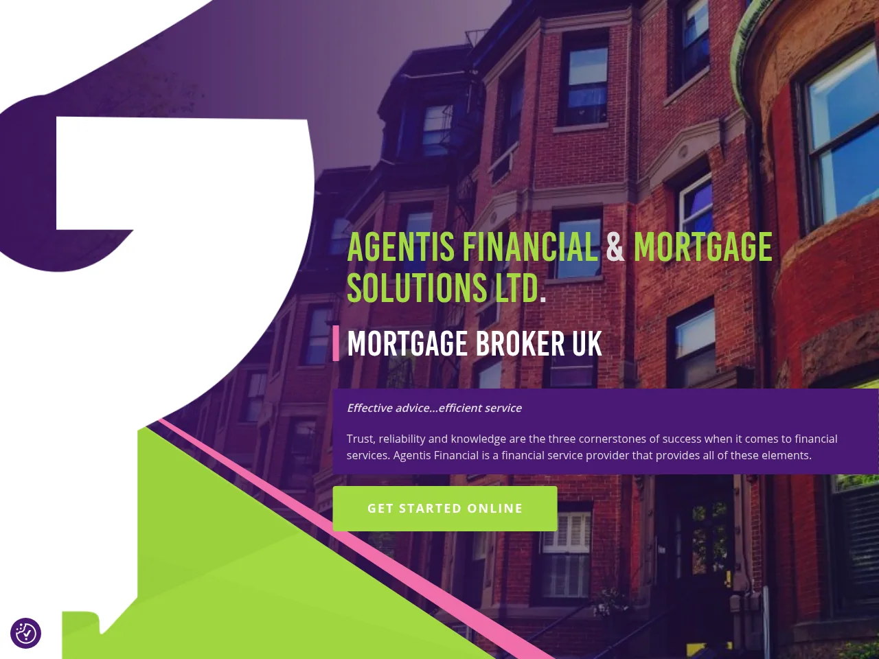 Agentis Financial & Mortgage Solutions website preview