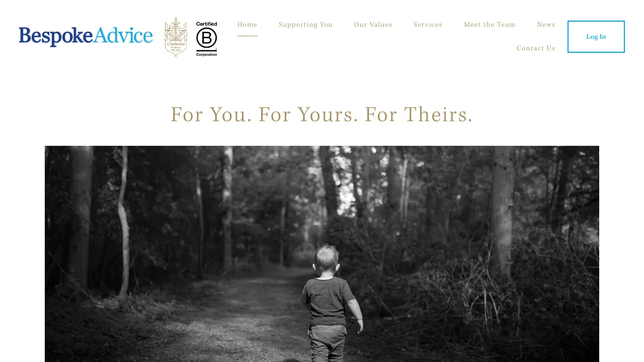 Bespoke-Advice Ltd website preview