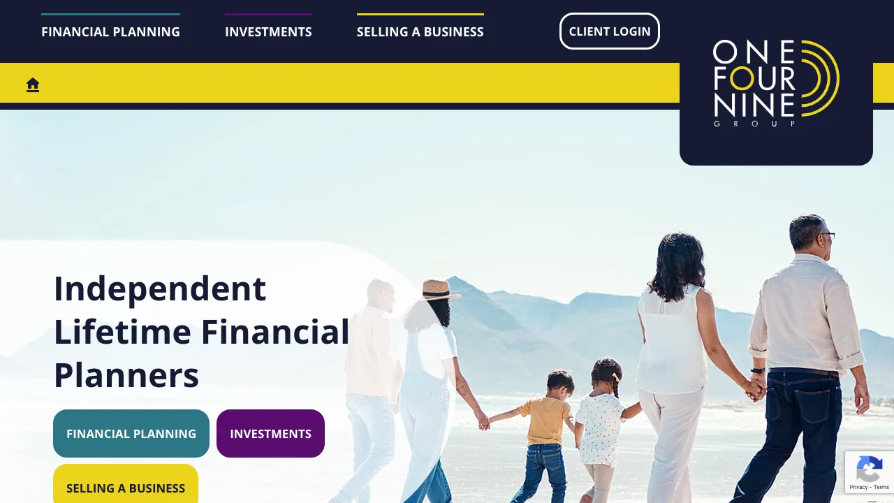 H F L Financial Advisors website preview