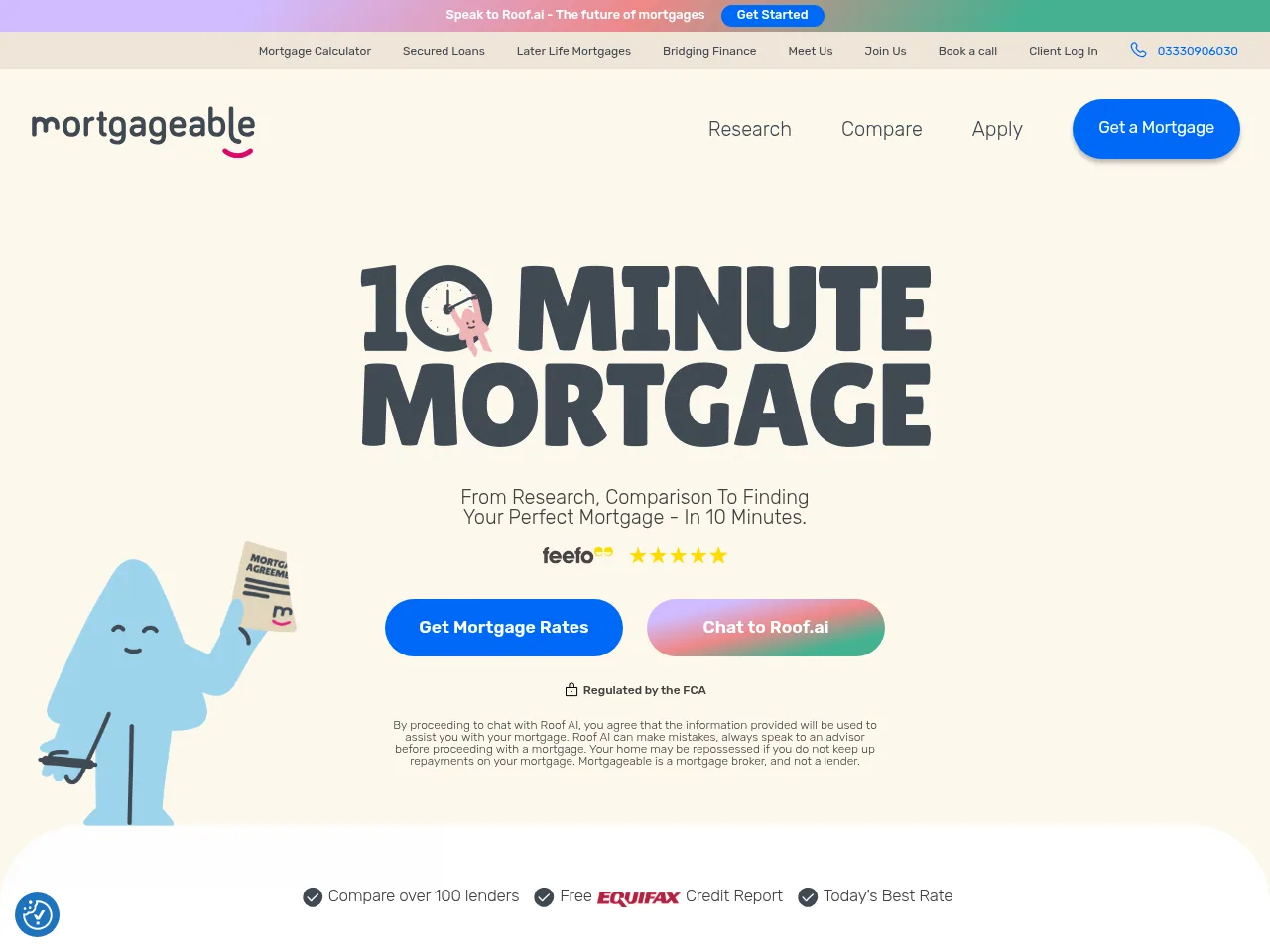 Mortgageable website preview