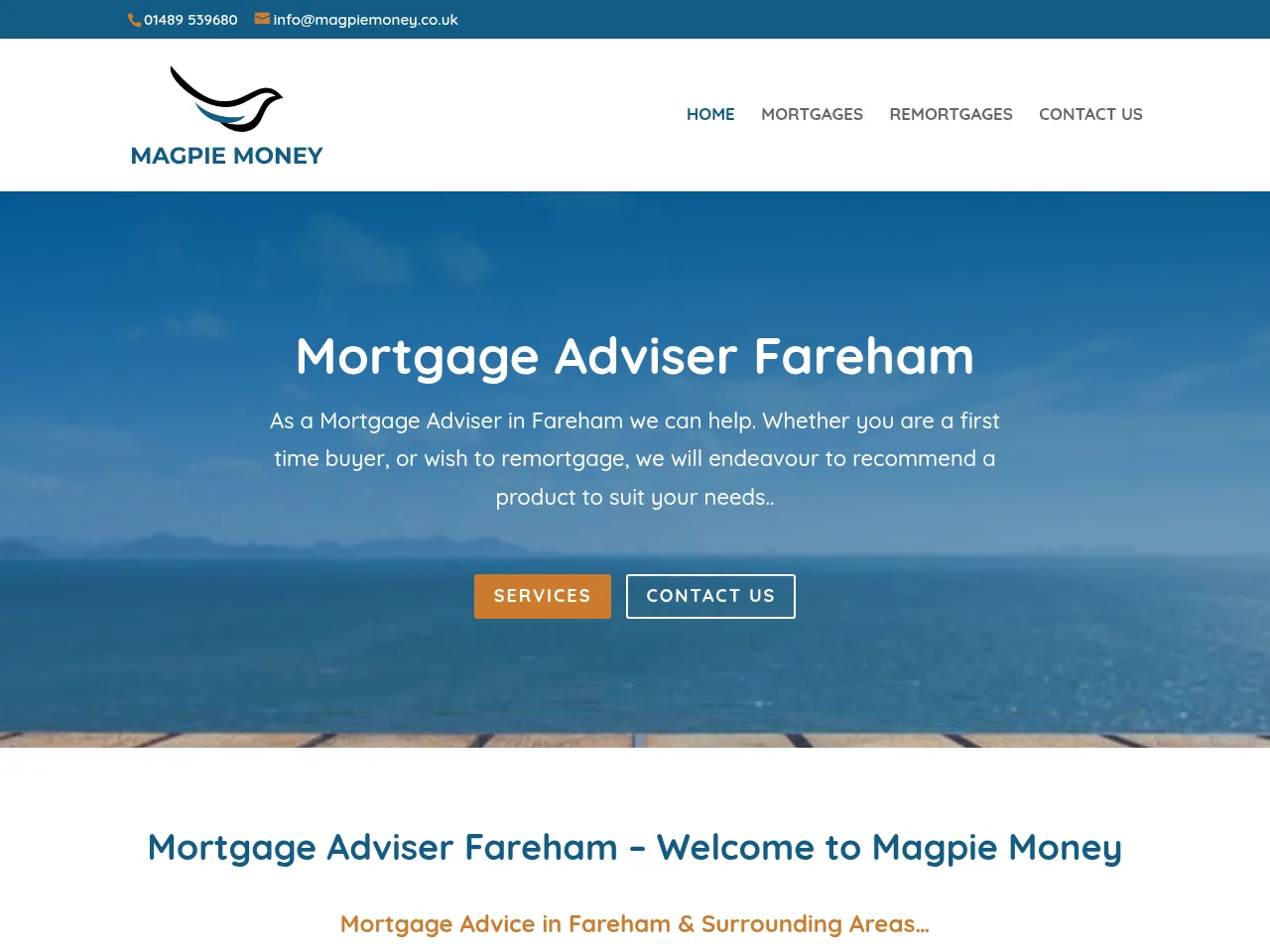 Magpie Money website preview