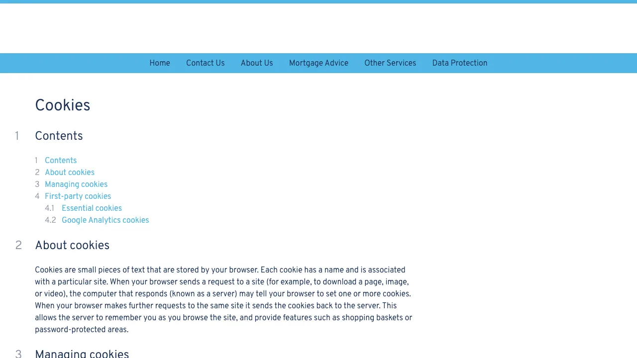 Basil James website preview