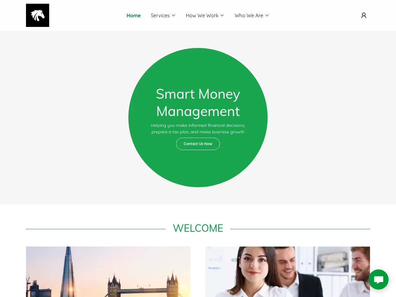 Smart Money Management website preview