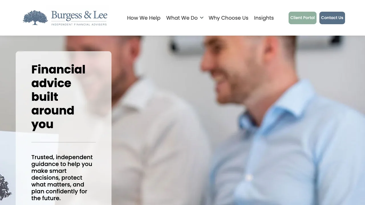 Beth Davies- Mortgages website preview