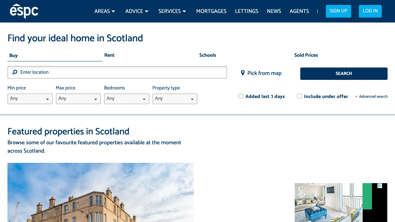 ESPC website preview