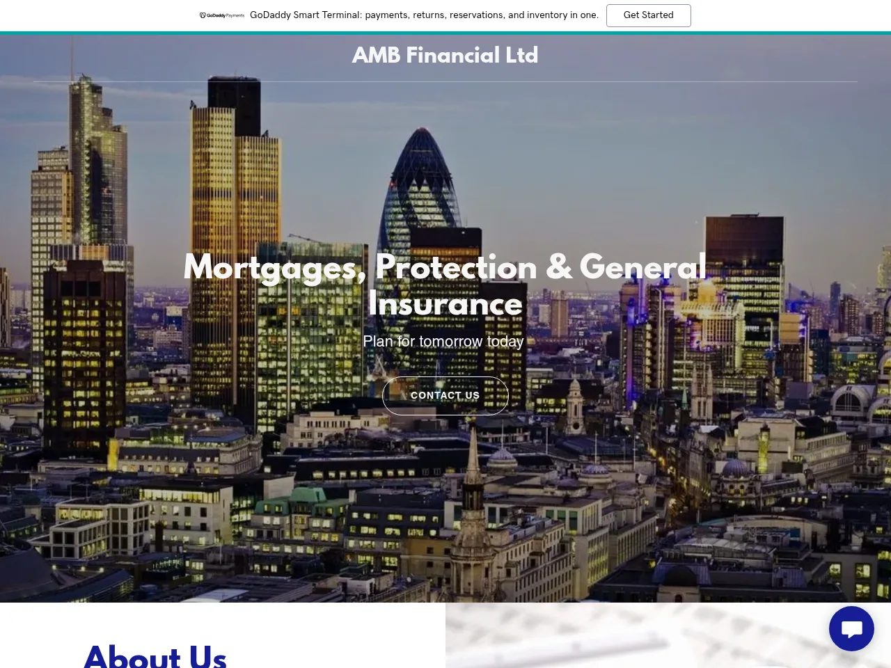 AMB Financial Ltd website preview