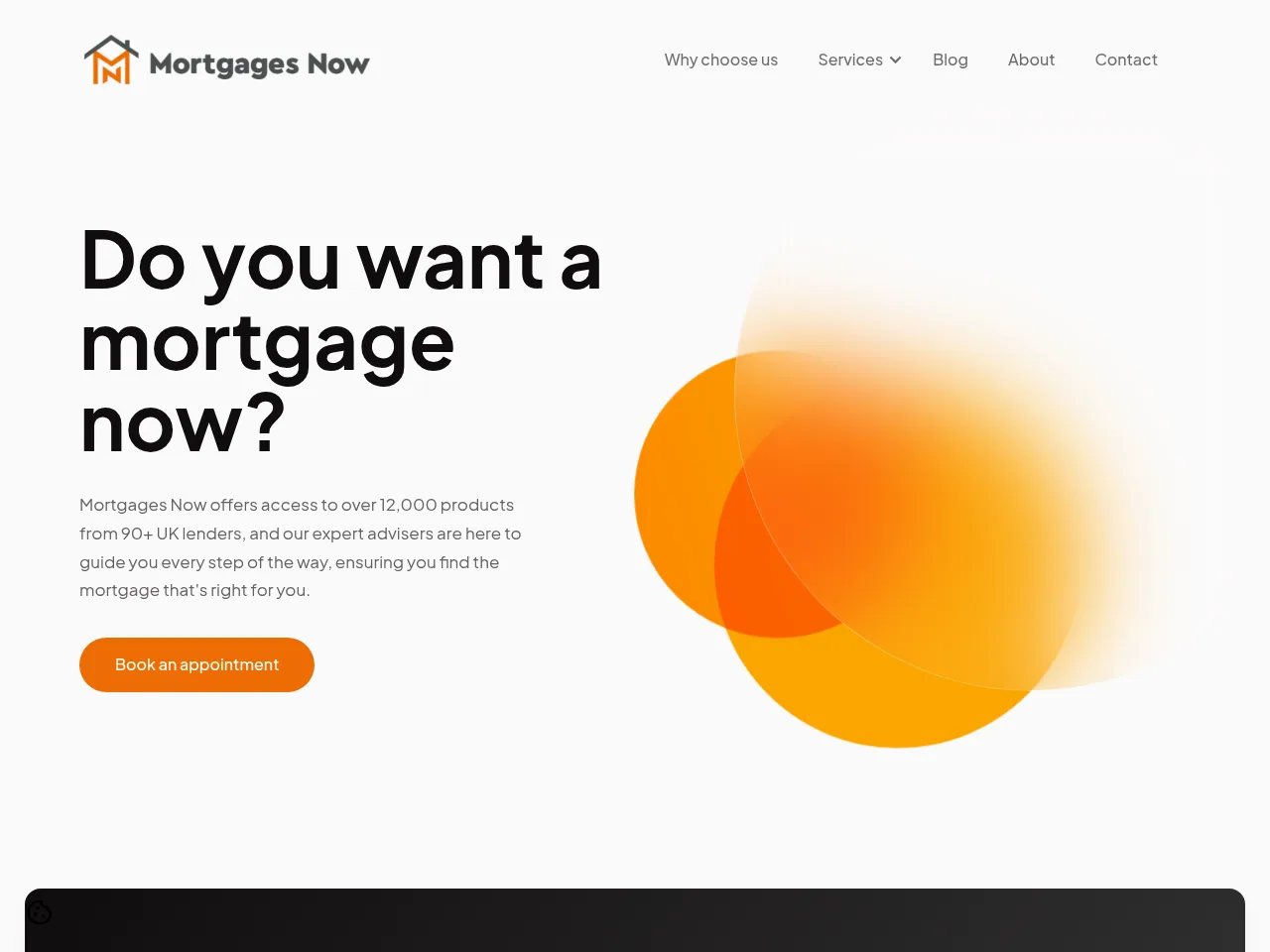 Mortgages Now website preview