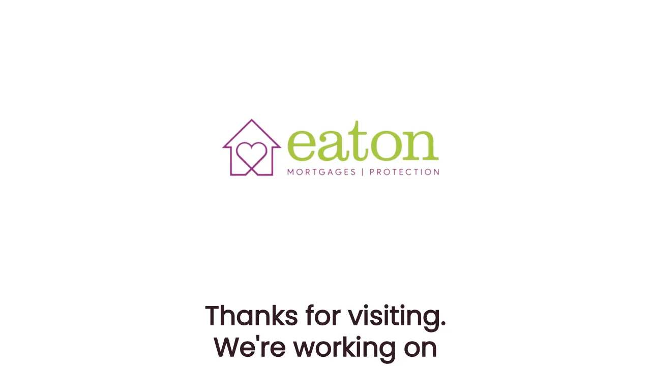 Eaton Mortgages and Protection website preview