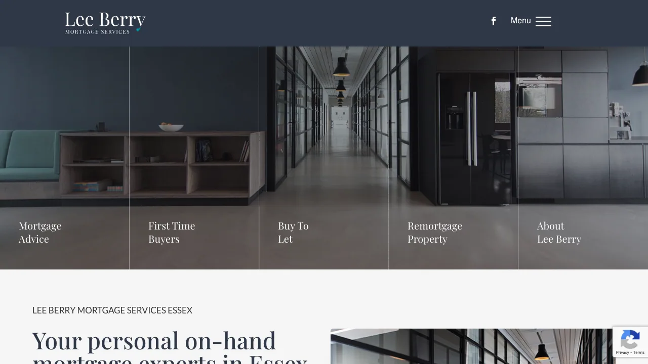 Lee Berry website preview