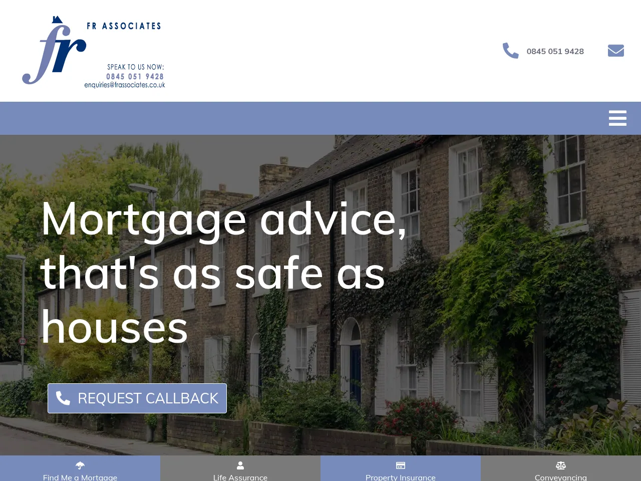 FR Associates website preview