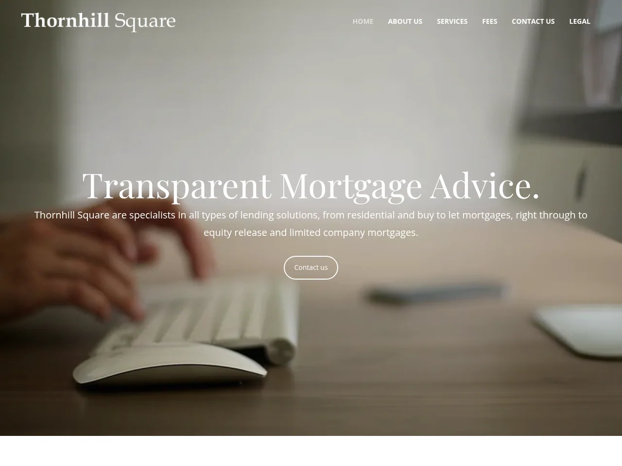 Thornhill Square website preview