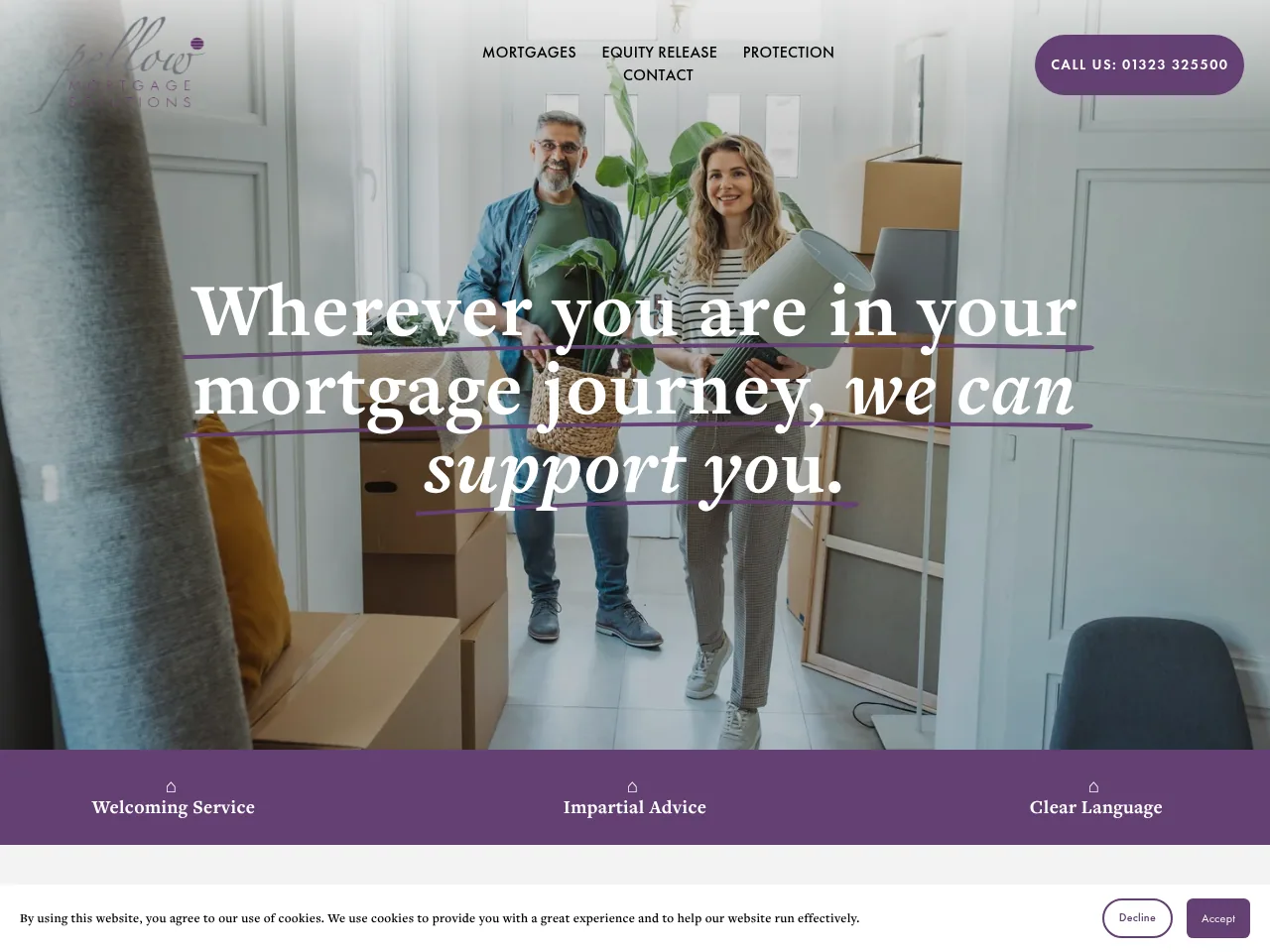 Pellow Mortgage Solutions website preview