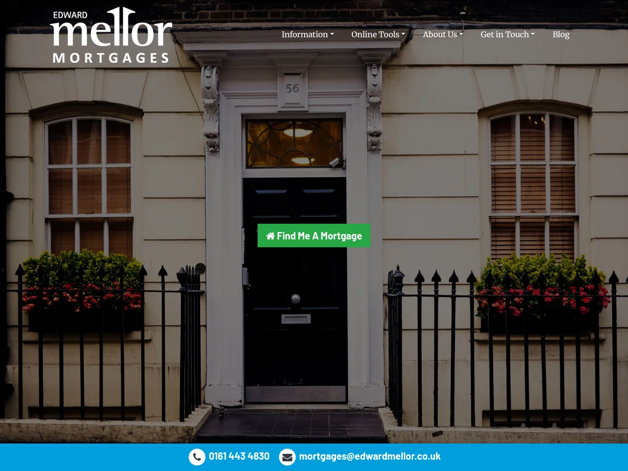 Edward Mellor Mortgages website preview