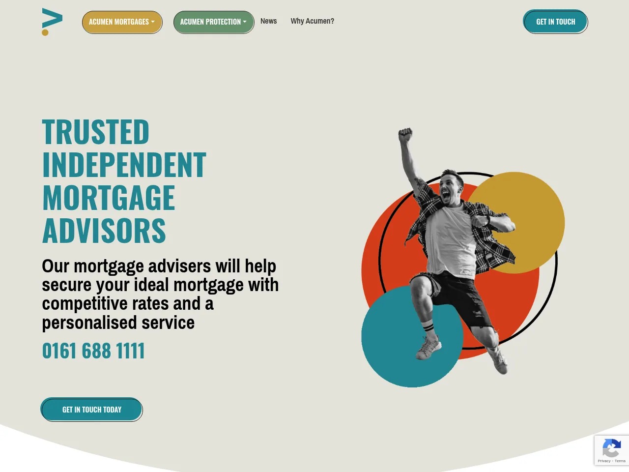 Acumen Mortgages website preview