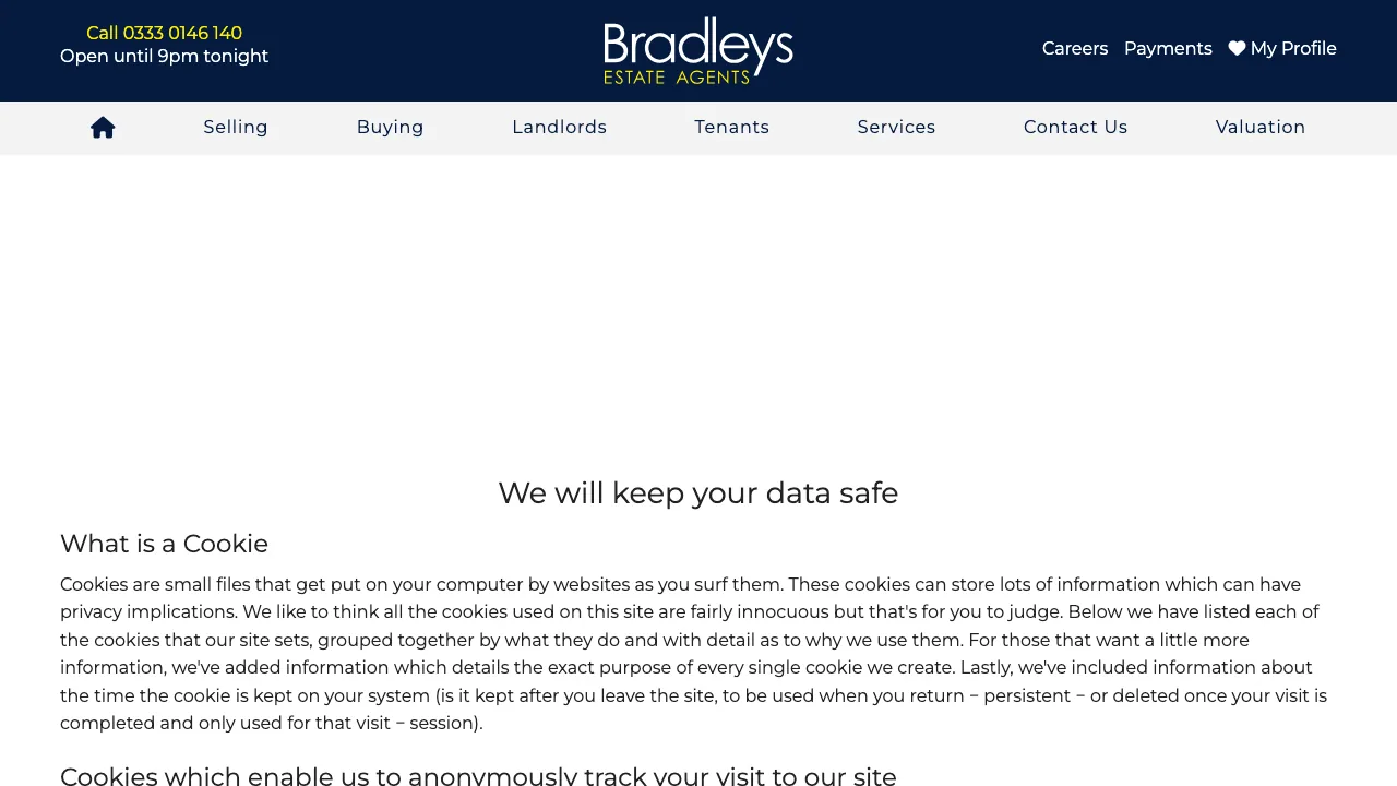 Bradleys Financial Management website preview