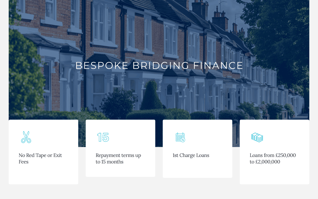 Blue Square Capital website preview