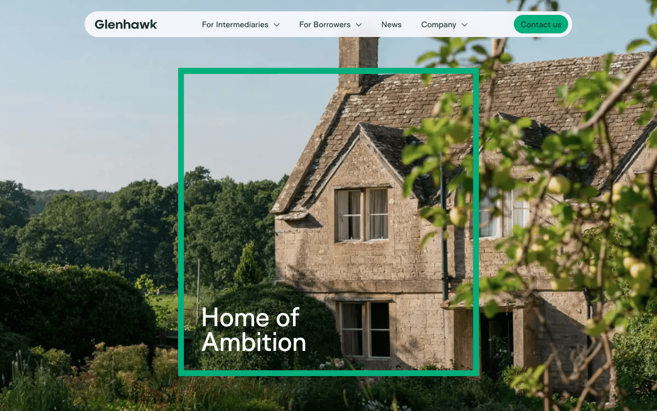 Glenhawk website preview