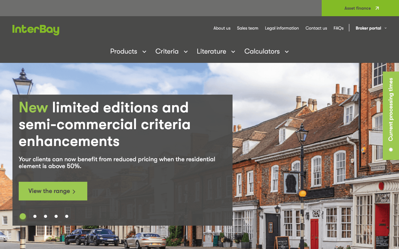InterBay Commercial website