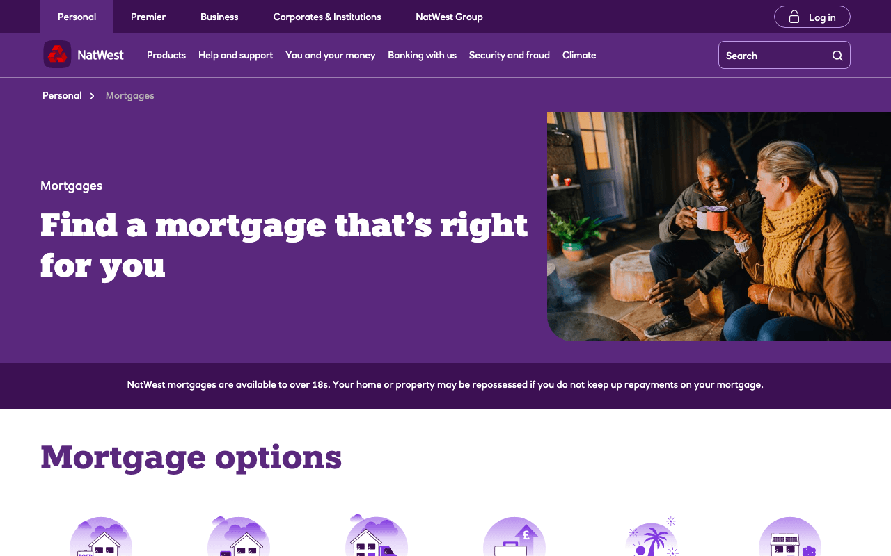 NatWest website