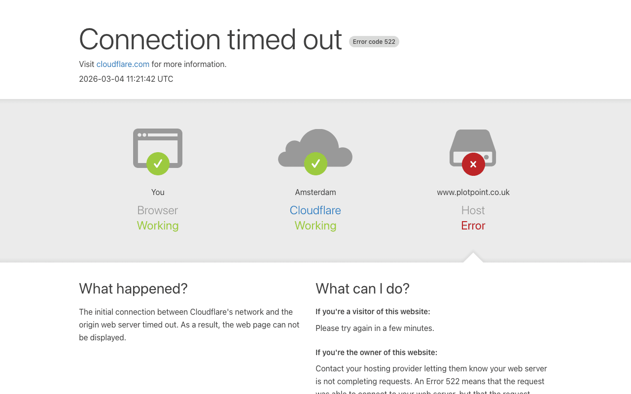 Plot Point website preview