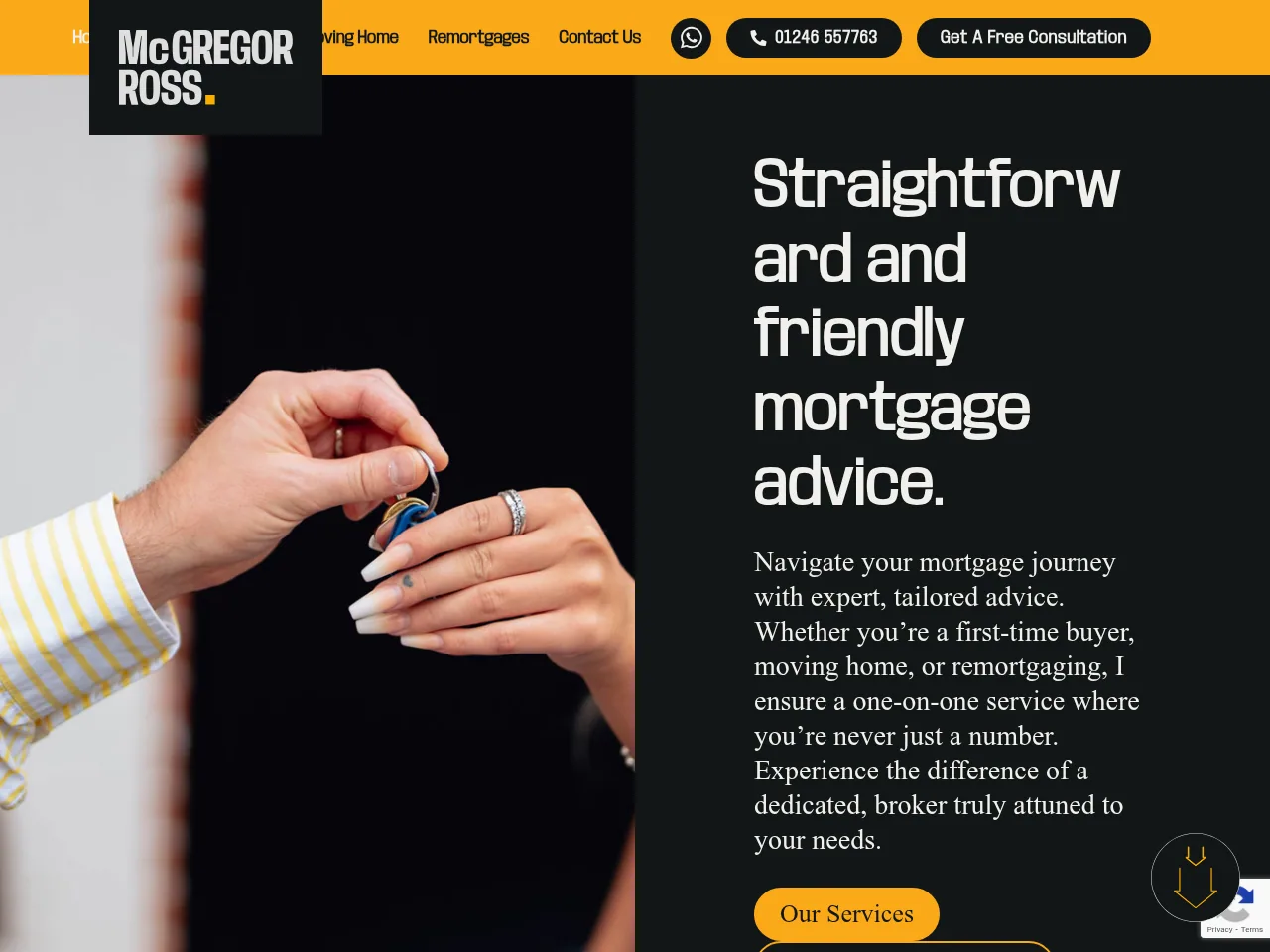 McGregor Ross website preview