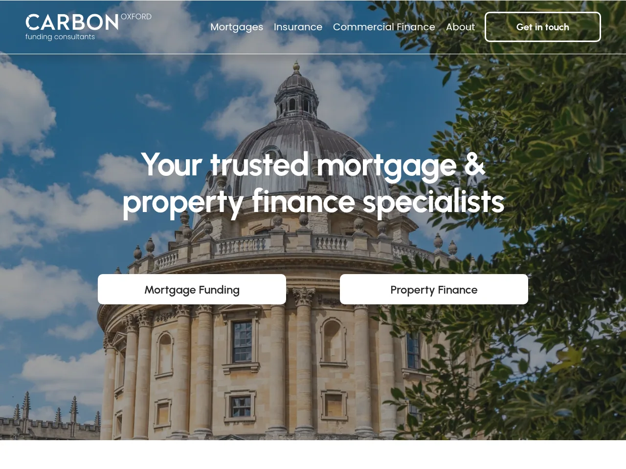 Carbon FC (Oxford) website preview