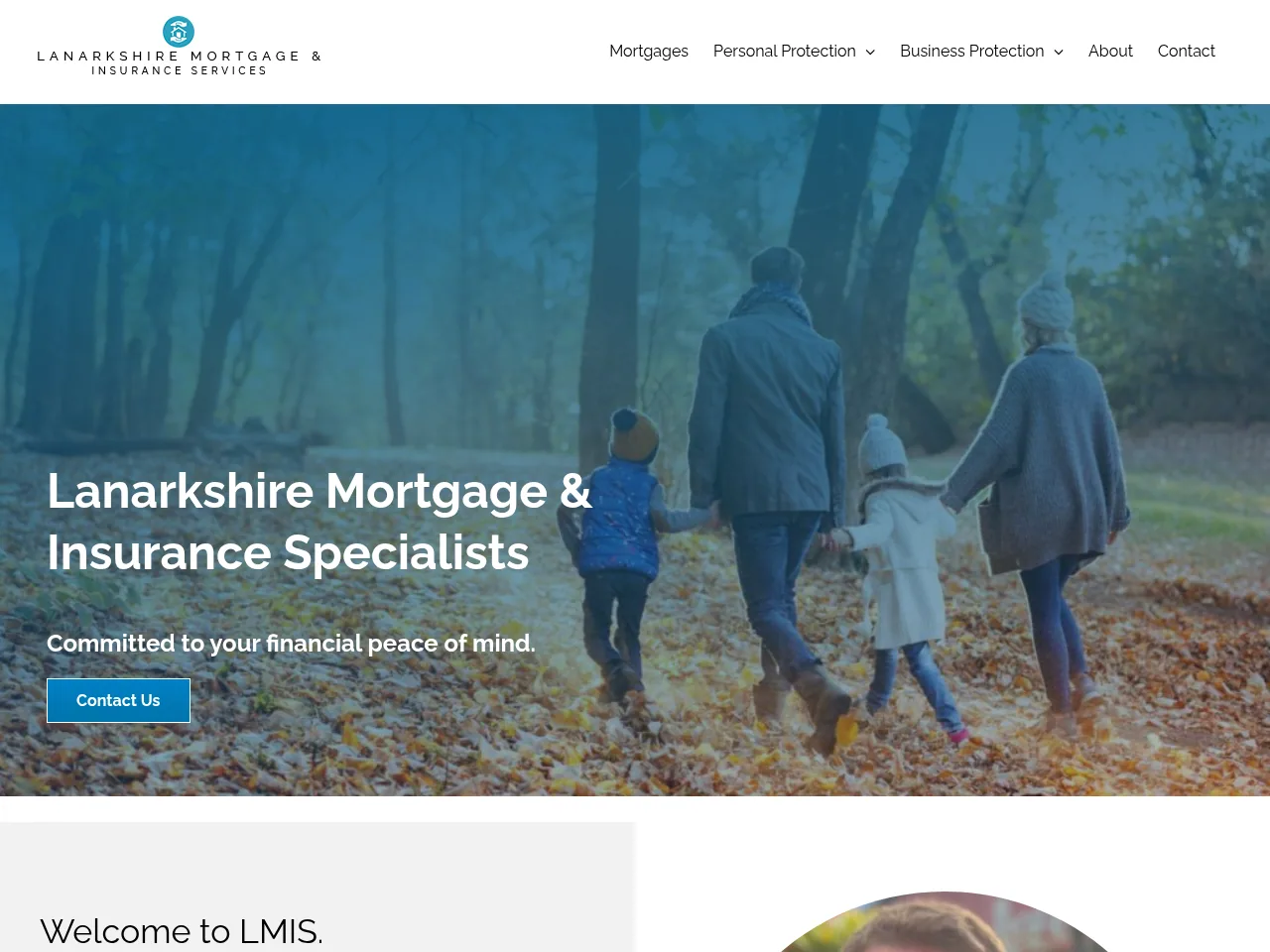 Lanarkshire Mortgage & Insurance Specialists website preview