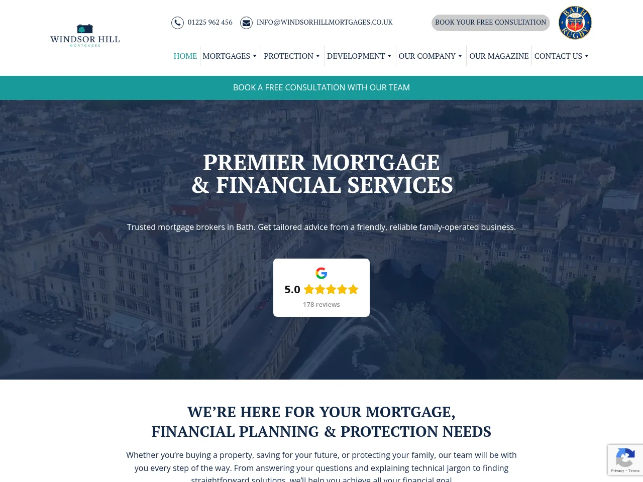 Premier Mortgage& Financial Services website preview
