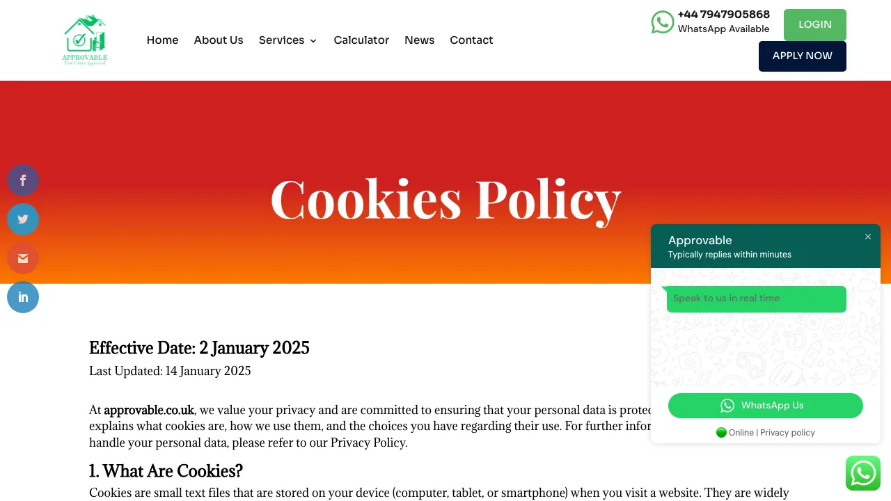 Approvable website preview