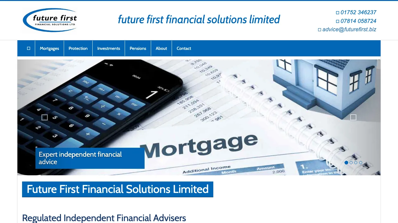 Future First Financial Solutions Limited website preview