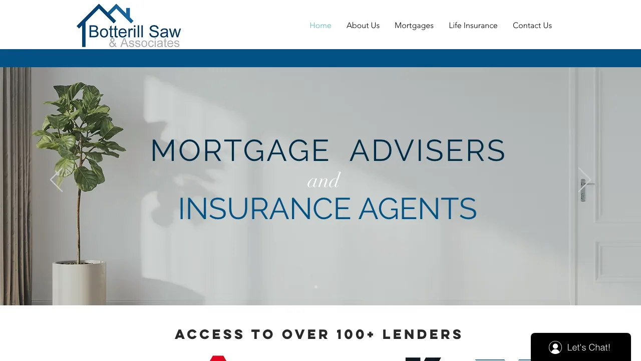 Botterill Saw & Associates website preview
