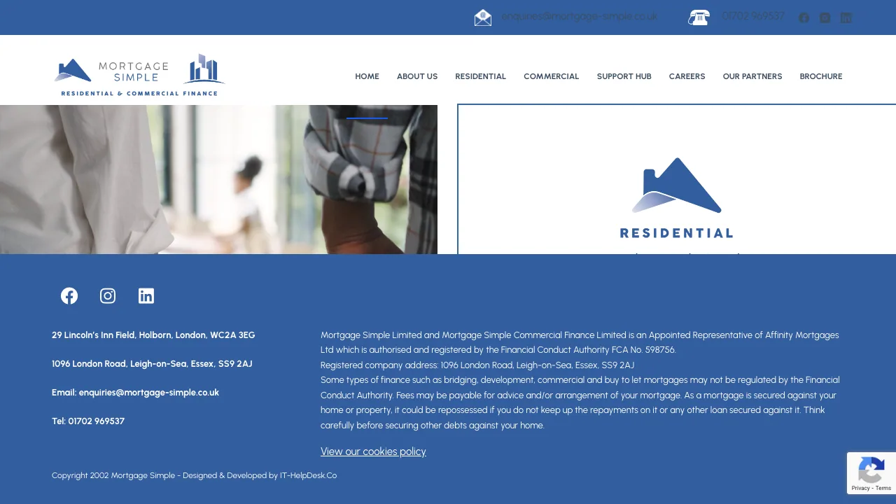 Mortgage Simple Mortgage Broker Leigh-On-Sea website preview