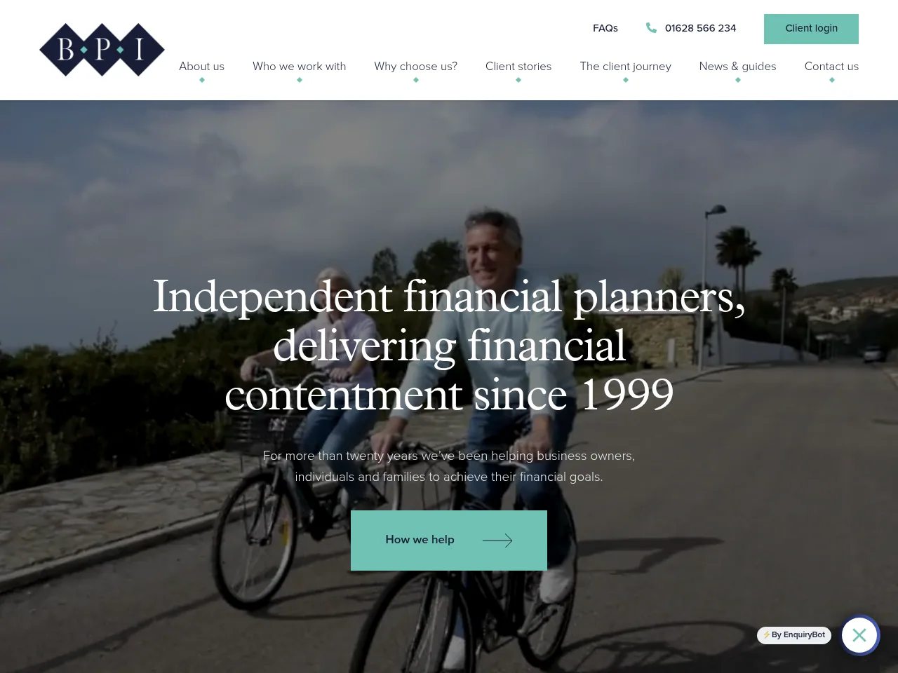Business & Personal Investment website preview