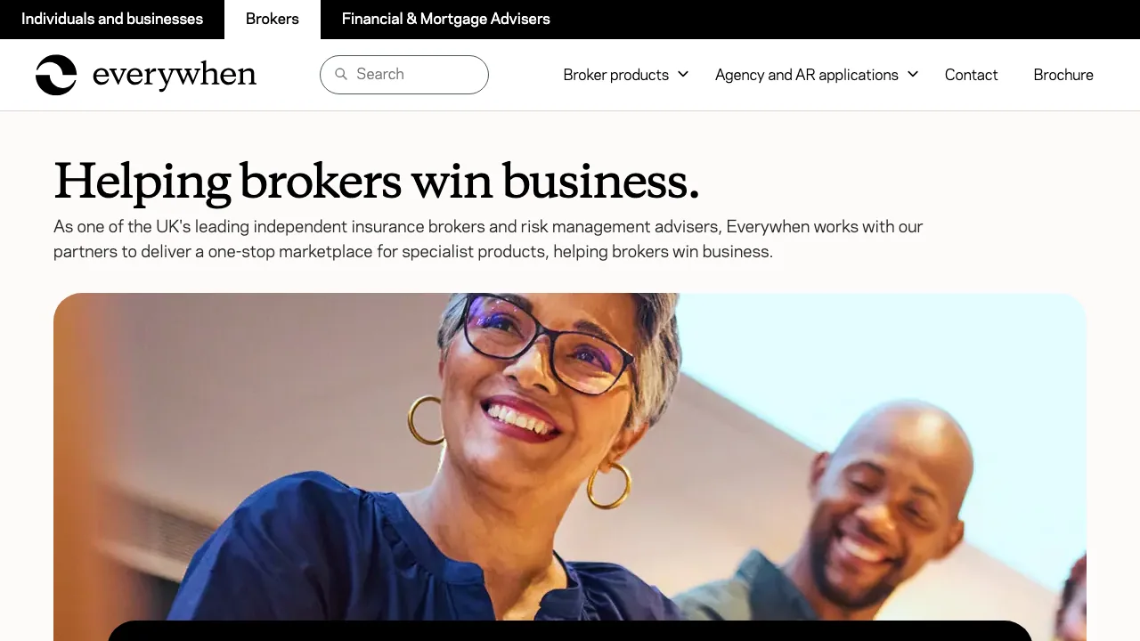 Thompson & Richardson Insurance Brokers website preview