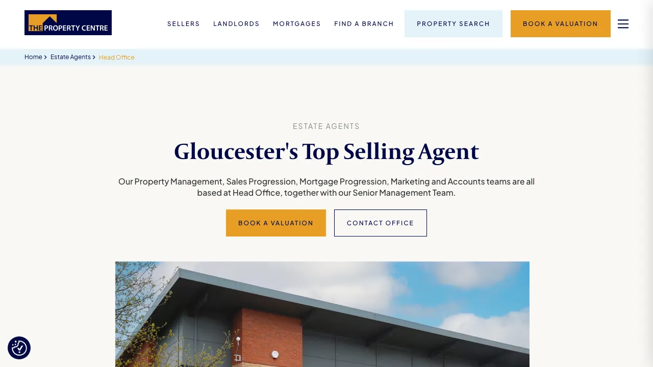 The Property Centre - Head Office In Quedgeley, Gloucester website preview