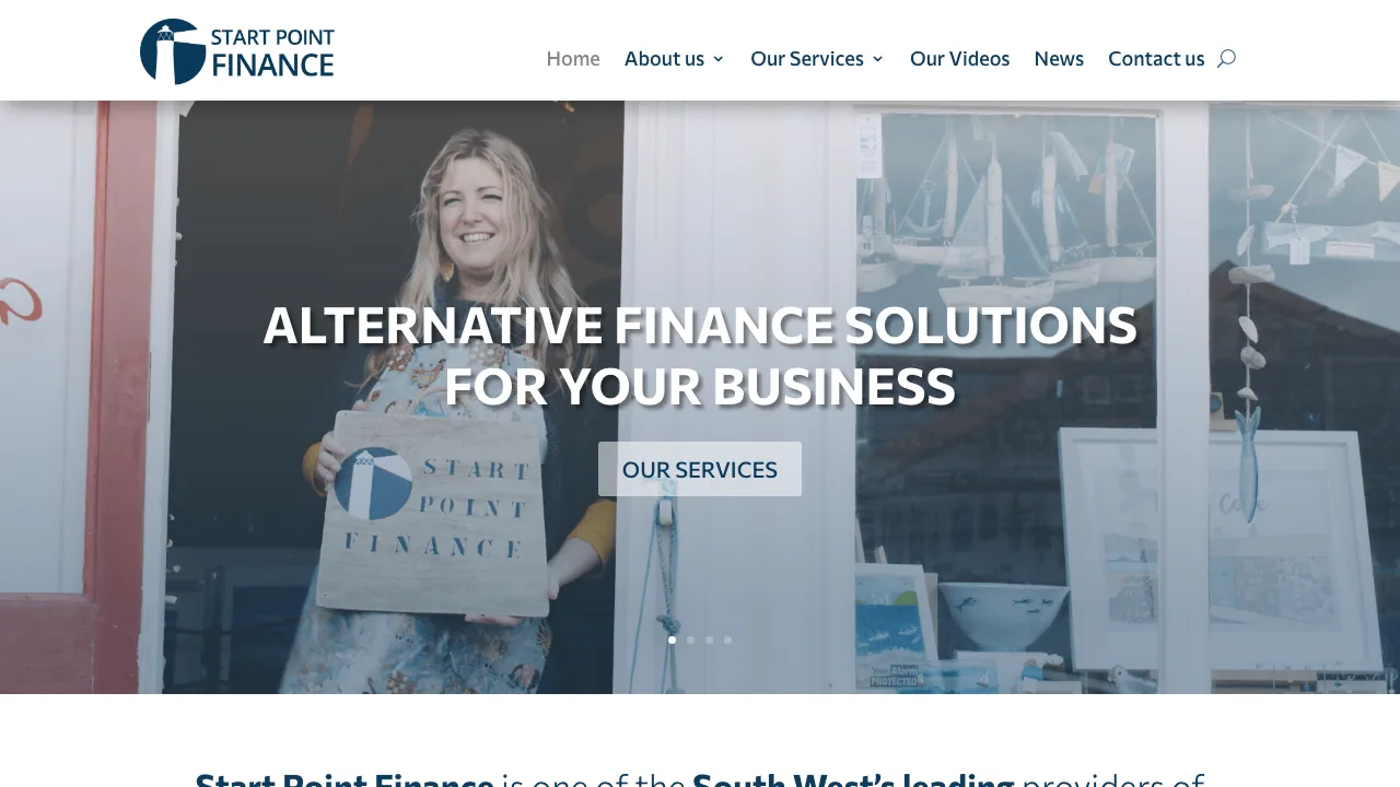 Start Point Finance Ltd website preview