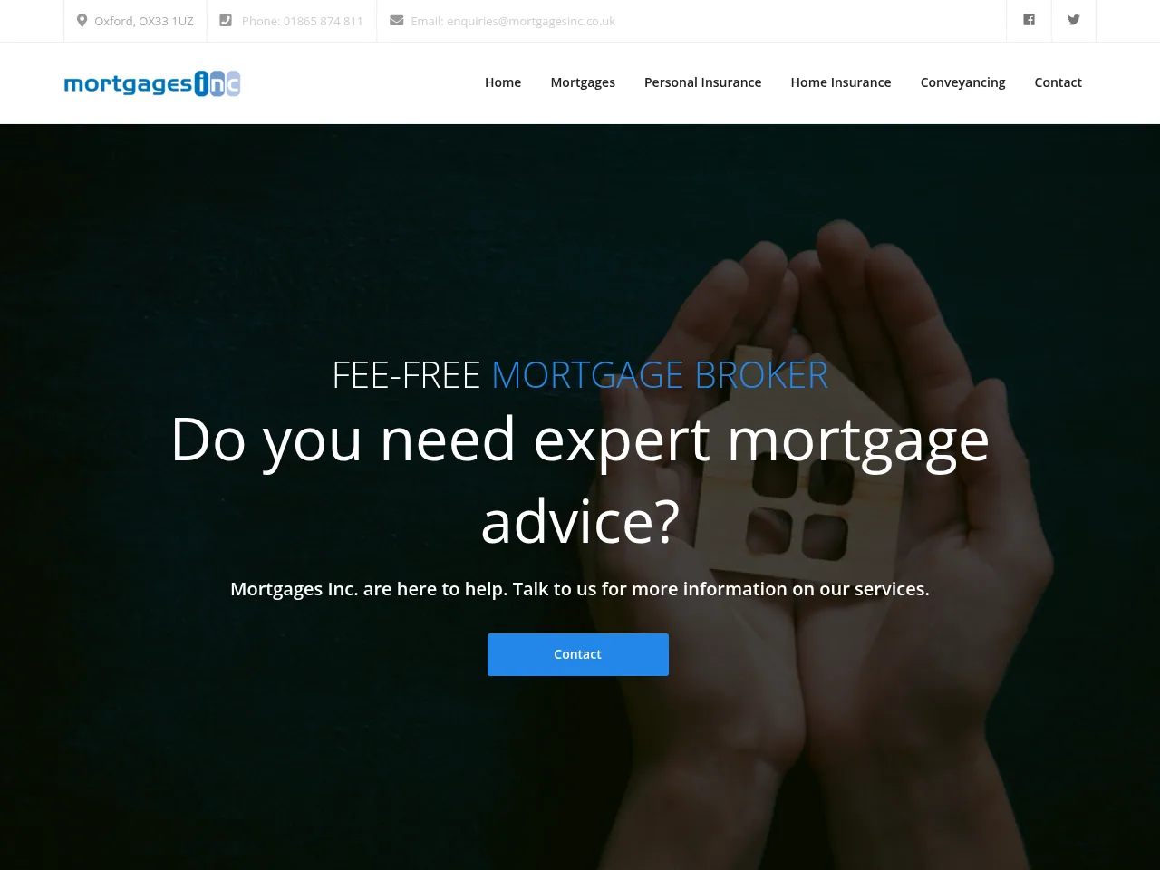 FEE-FREEMORTGAGE BROKER website preview