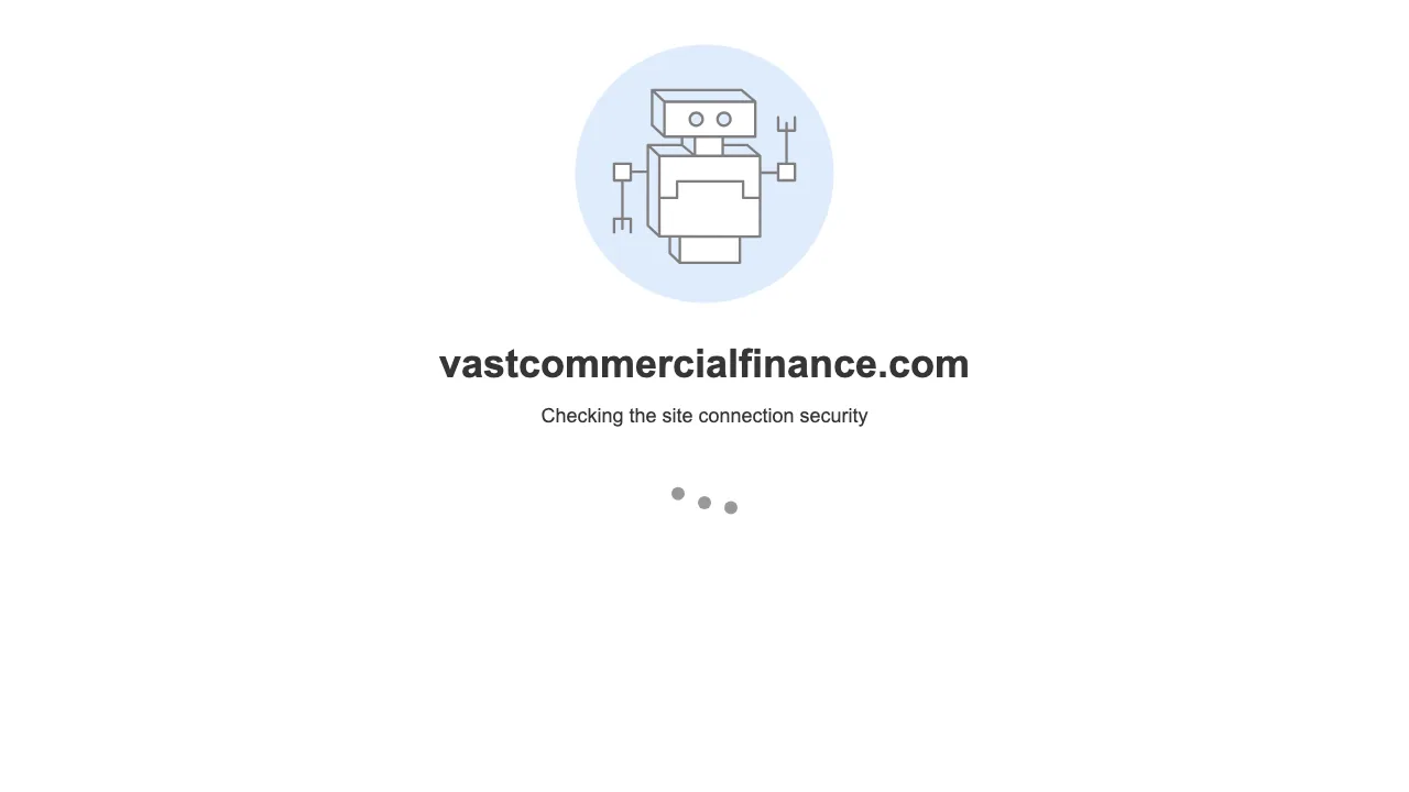 VAST Commercial Finance website preview