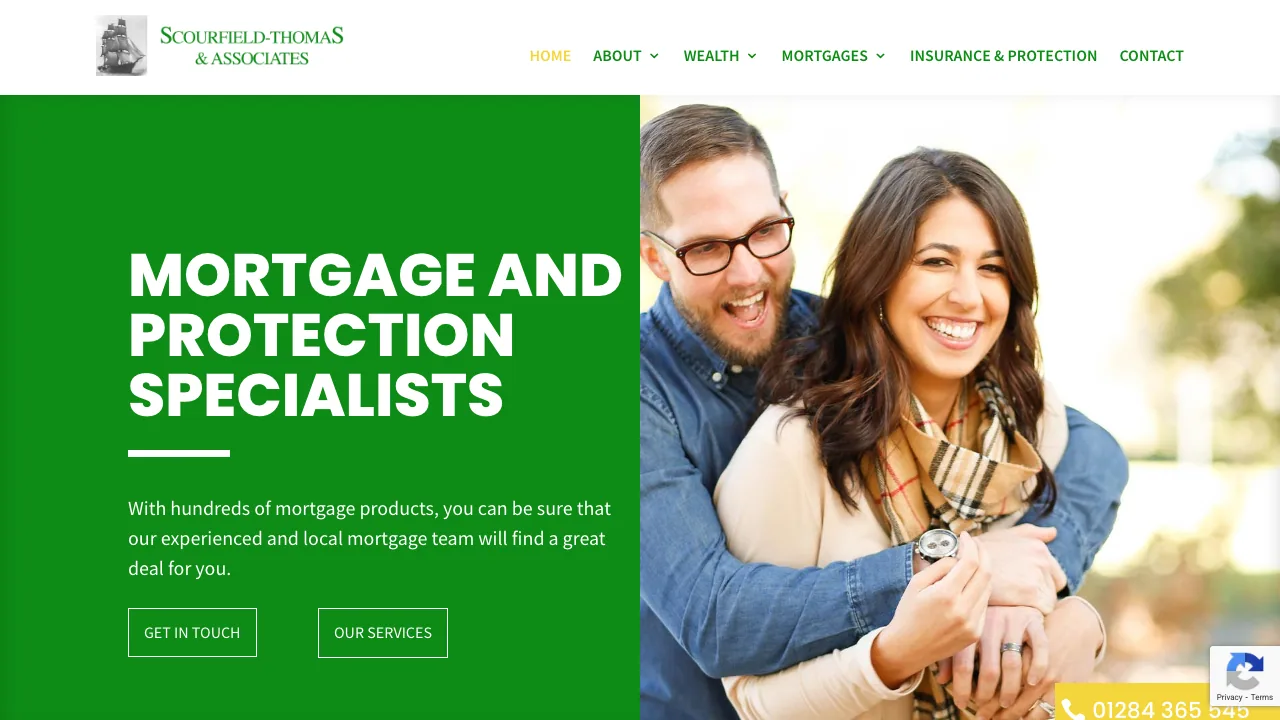 Scourfield-Thomas & Associates website preview