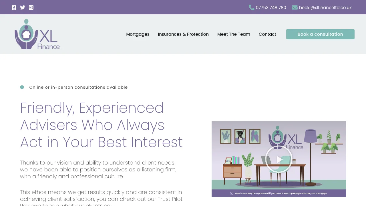 XL Finance Ltd website preview