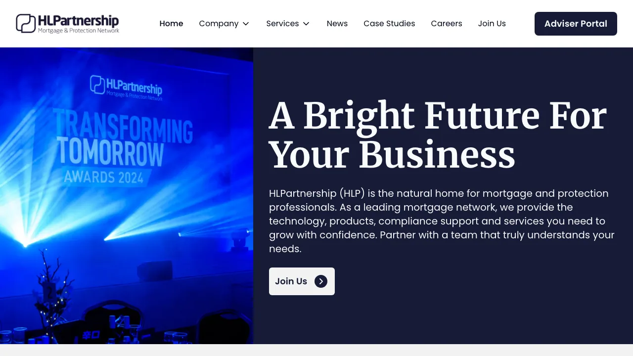 HLPartnership website preview