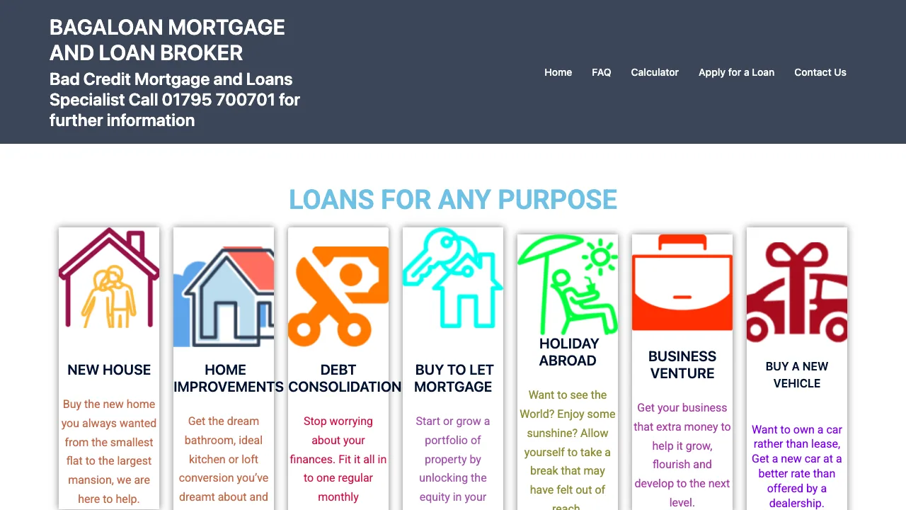 Terry Surin Secured Loans, Mortgages and Equity Release website preview