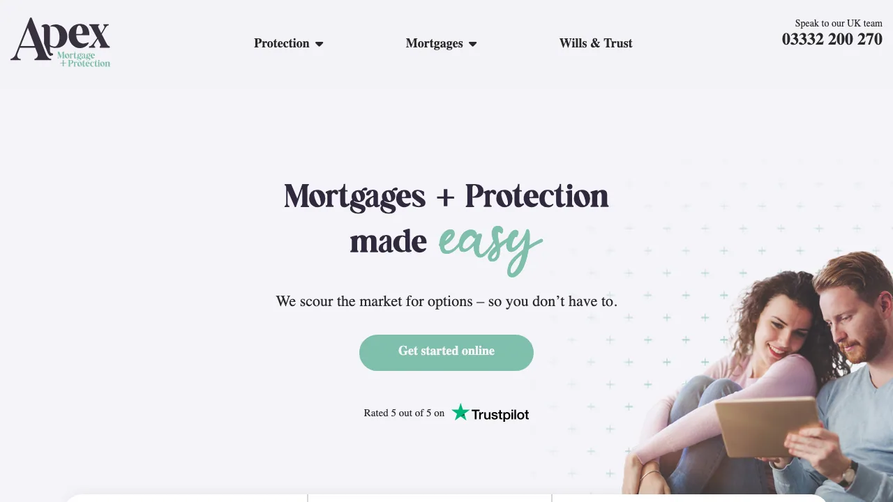 Steve Barron - Self Employed Mortgage & Protection Specialist website preview