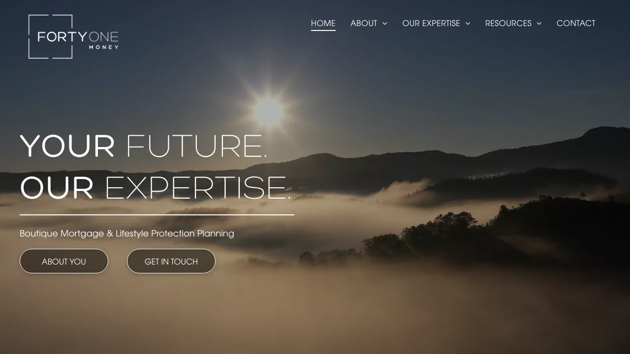 FortyOne Money Limited website preview