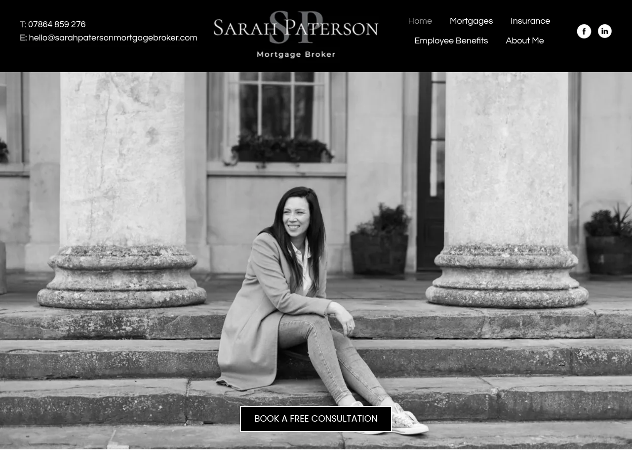 Sarah Paterson Mortgage Broker website preview