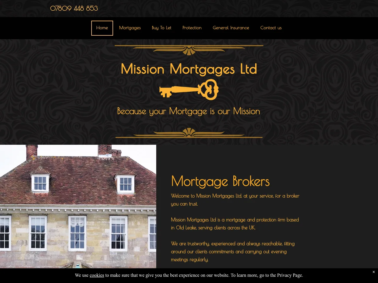 Mission Mortgages website preview